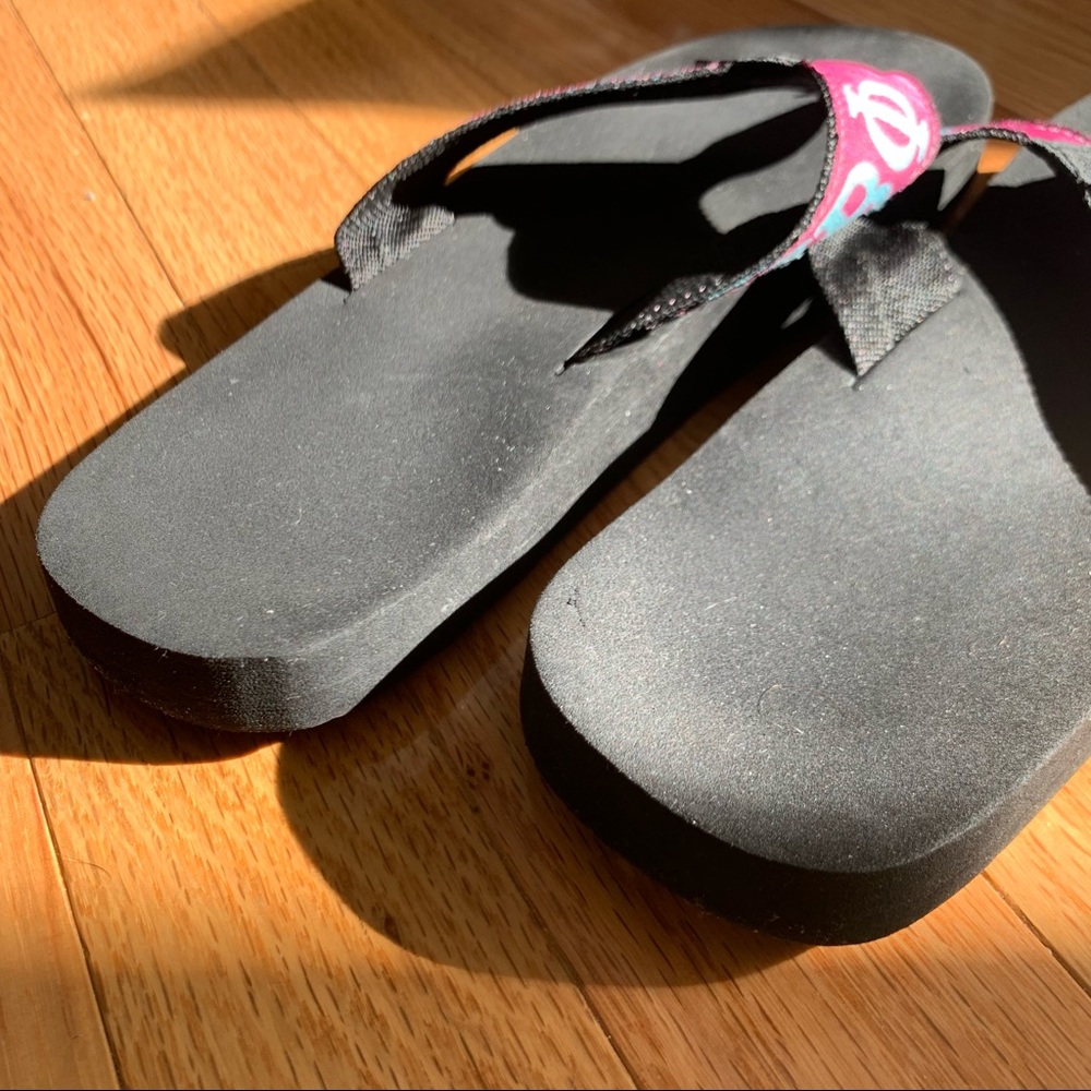Pi Beta Phi Sorority Flip Flop Sandals - Women’s Size 7 / 37 - Toe Goz EUC - Picture 15 of 16